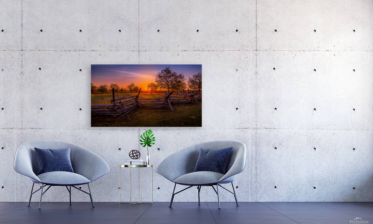 Pennsylvania Dawn: First light in Gettysburg Reproduction