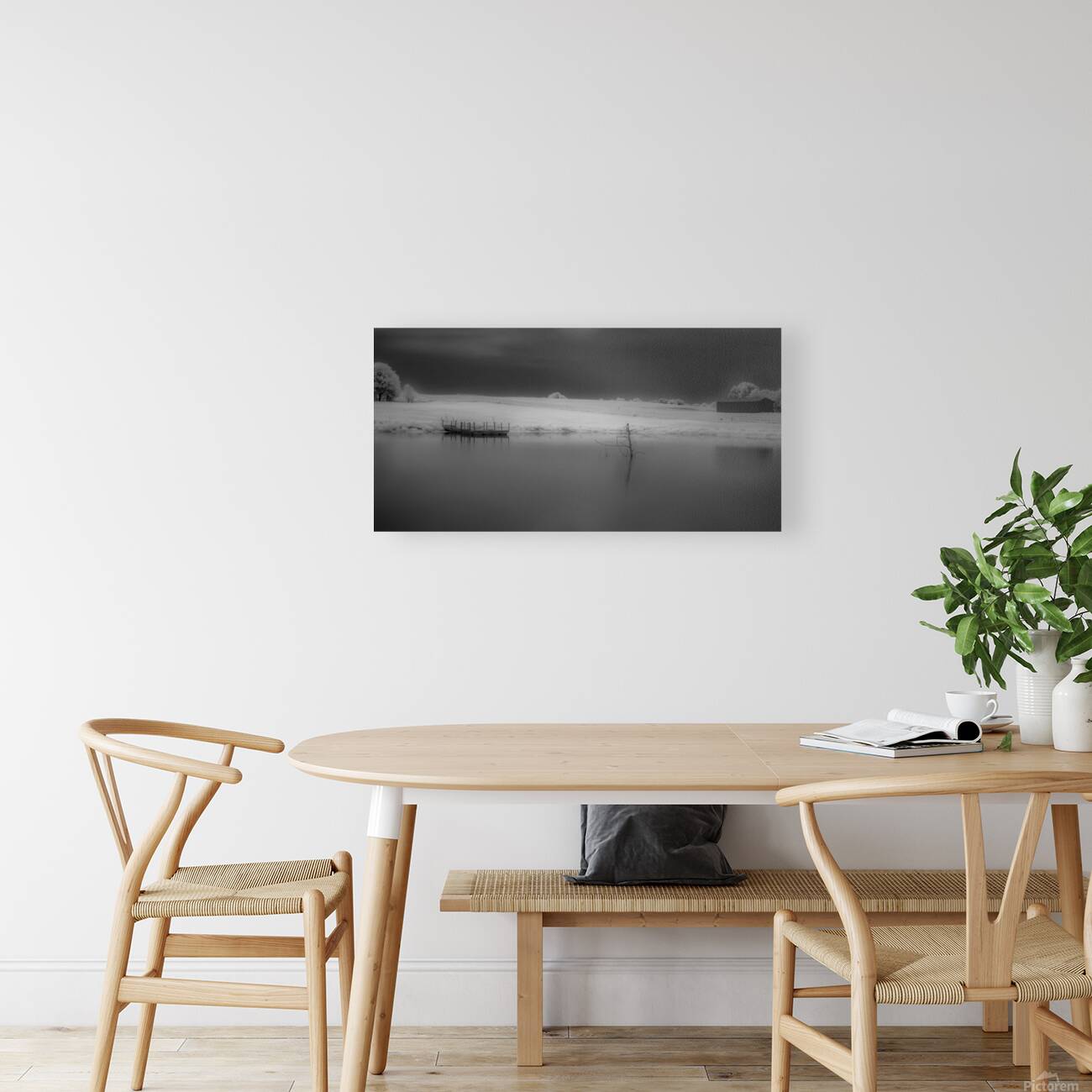 Quietude by the Lake Reproduction