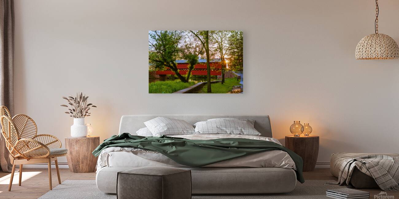 Sunset at Sachs Reproduction