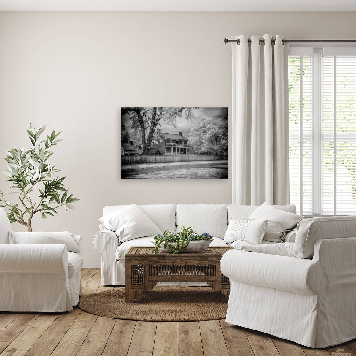 Silent Surrender: The McLean House in Appomattox Courthouse Town Reproduction