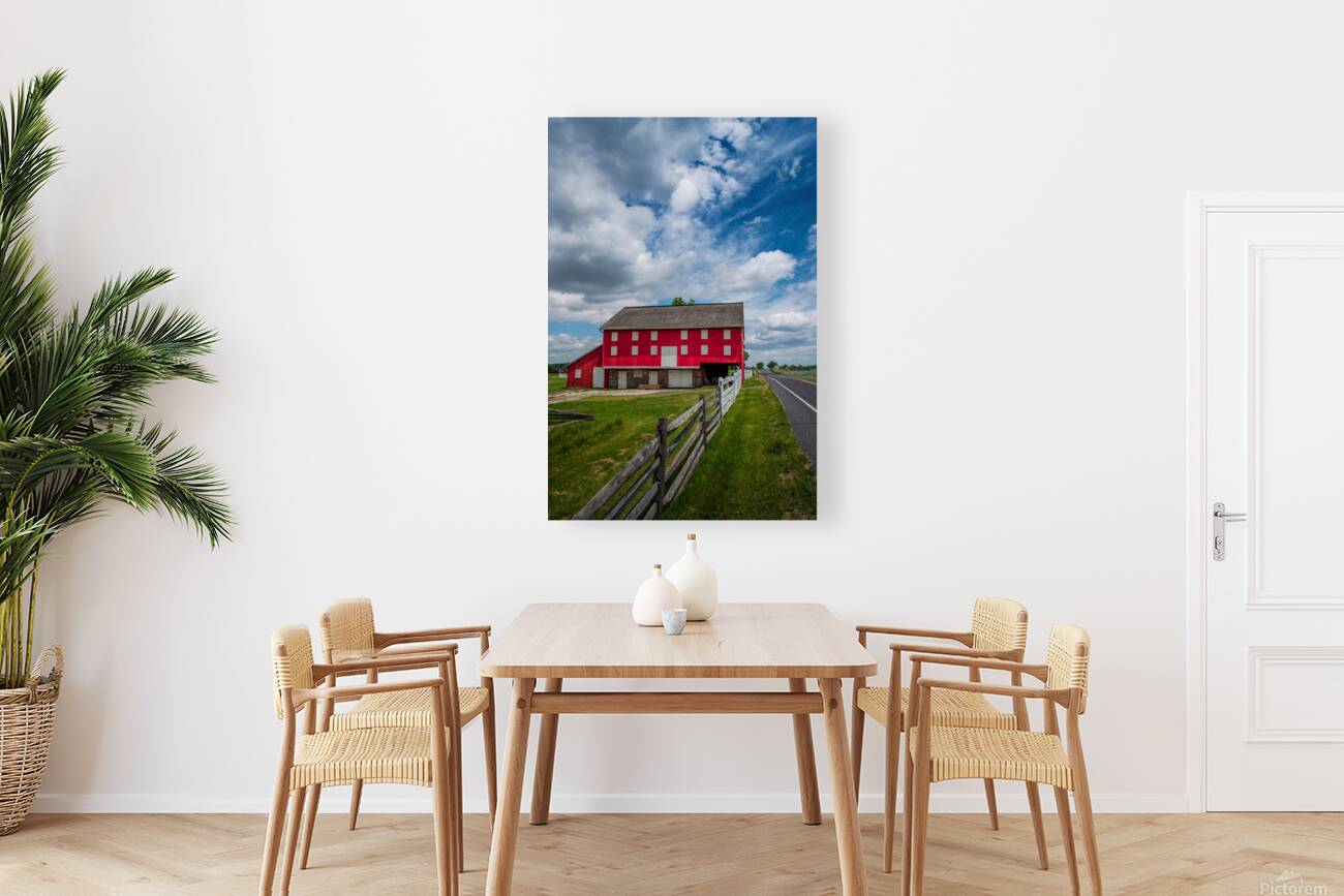 The Sherfy Barn: A Countryside Oasis Reproduction