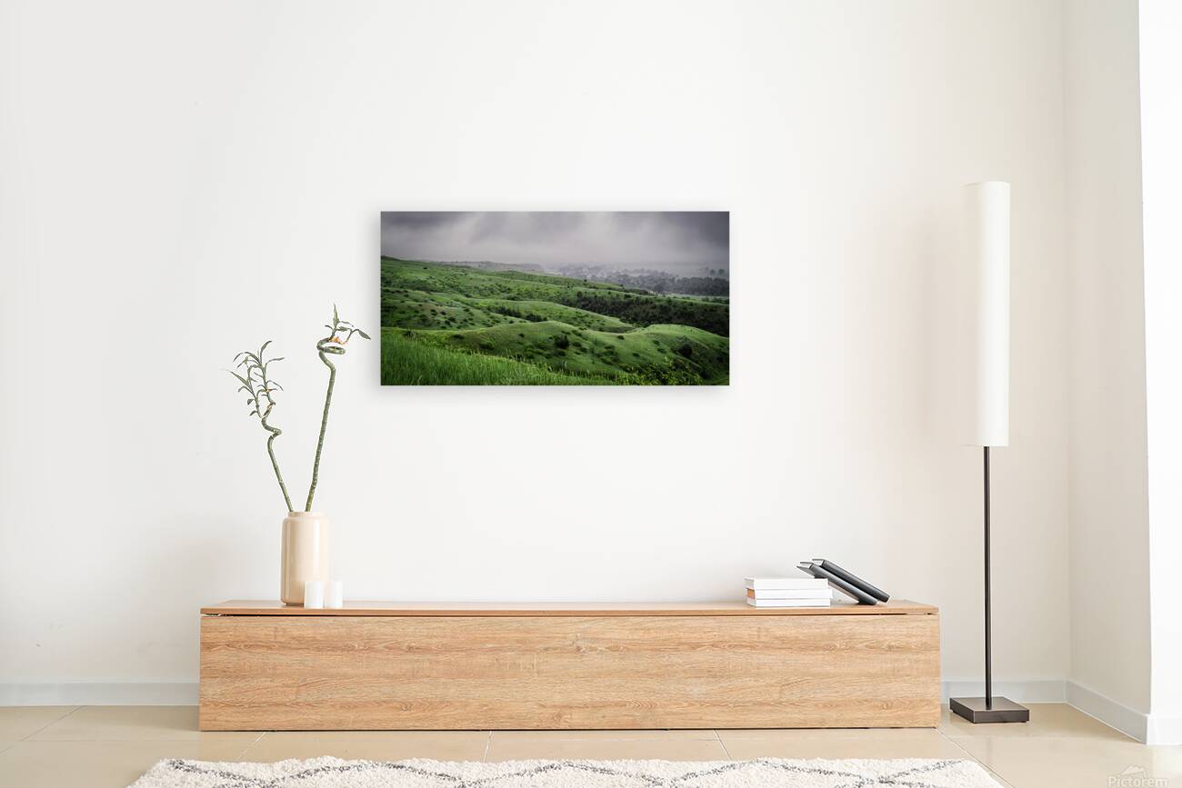 Sacred Vistas: Little Bighorn Rain Reproduction