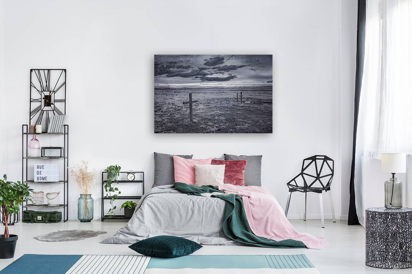 Silent Crosses: Fort Laramie Wyoming Reproduction