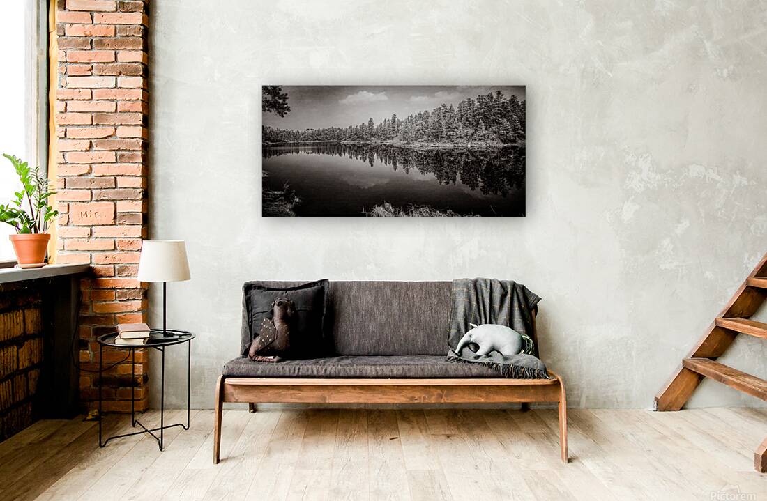 Mystical Waters: Infrared Dream at Bismarck Lake Reproduction