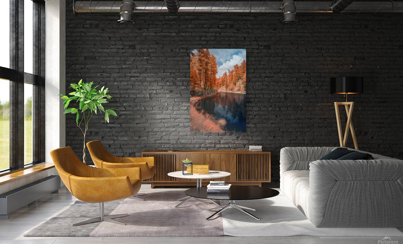 Pumpkin Skies at Coolidge Reproduction