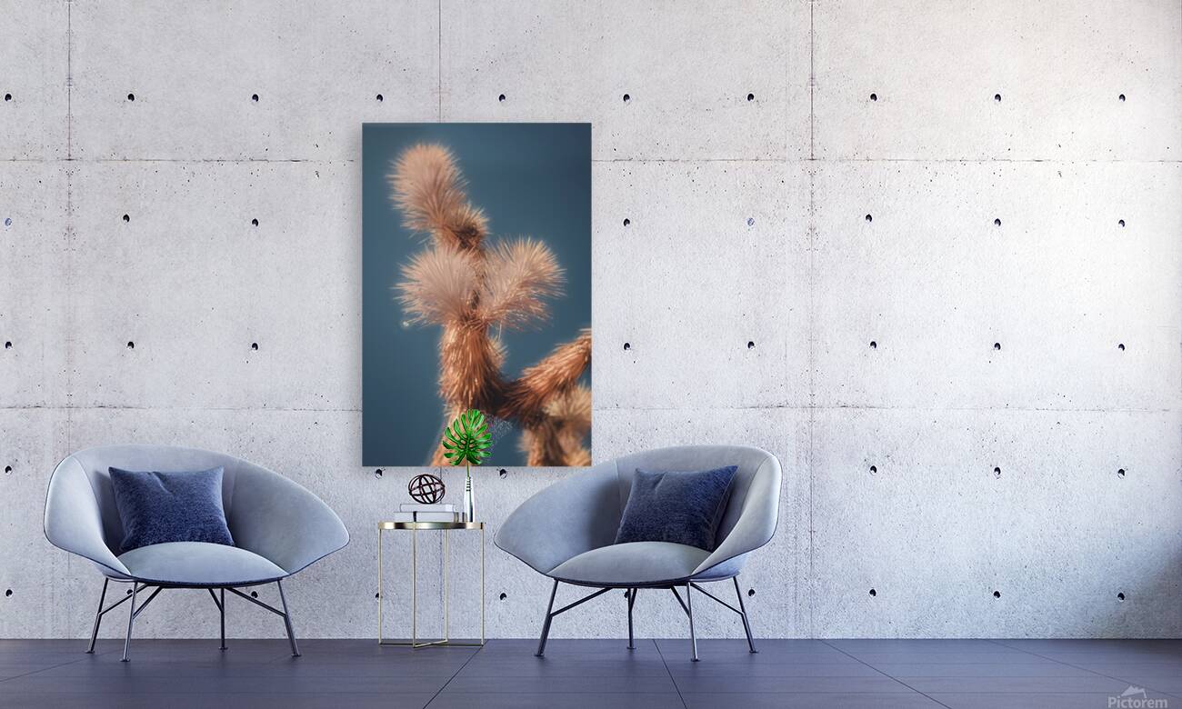 Textured Dance Beneath the Blue Reproduction