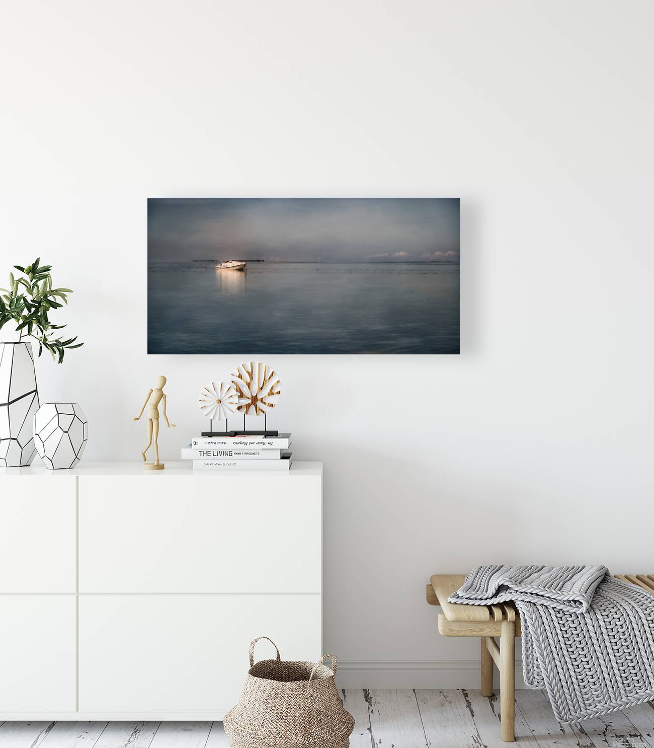 Maritime Melancholy: Shipwrecked Serenity Reproduction