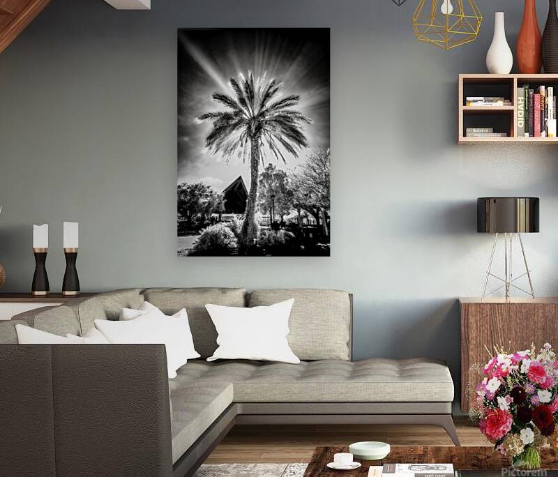 Lighted Palm Reproduction