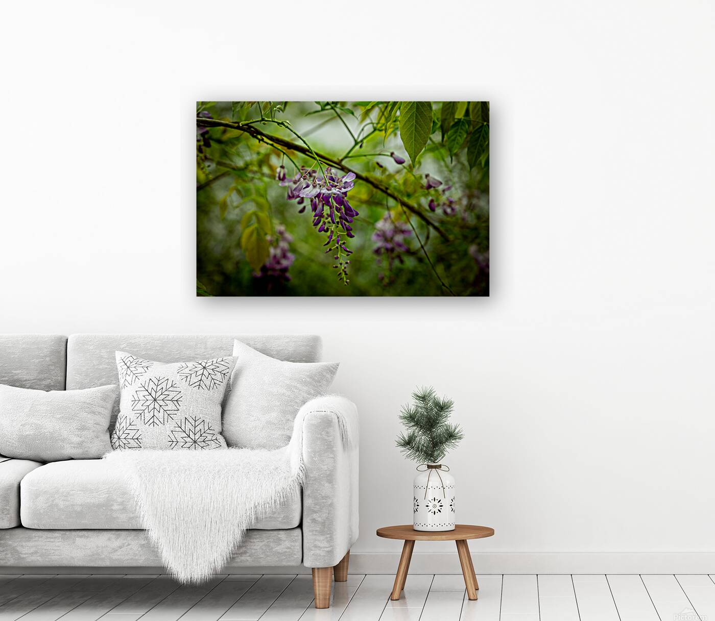 Springs Purple Poetry Reproduction