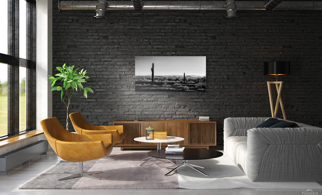 Vast Tranquility Amidst the Sand Reproduction