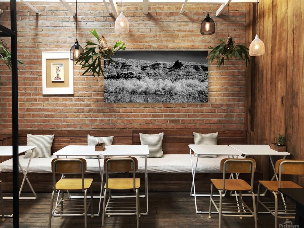 Chiaroscuro of the Forgotten Range Reproduction