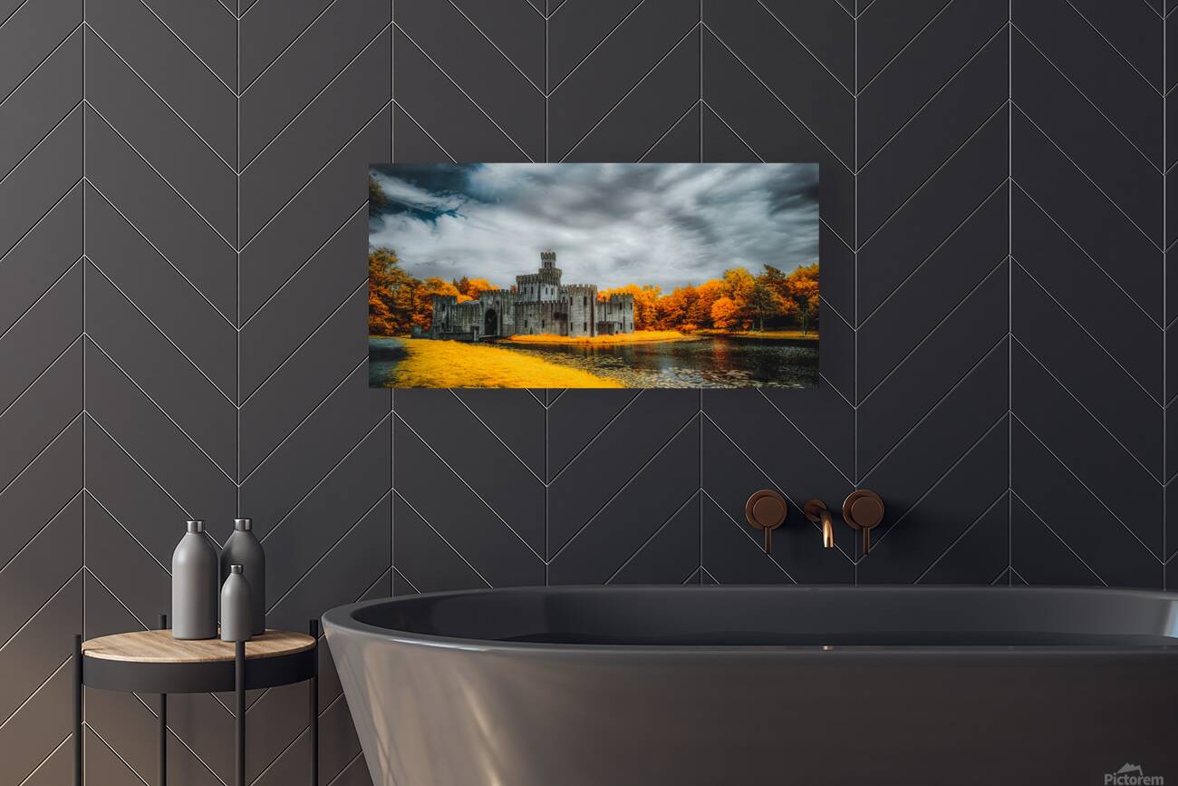 Enchanting Echoes Across the Water Reproduction