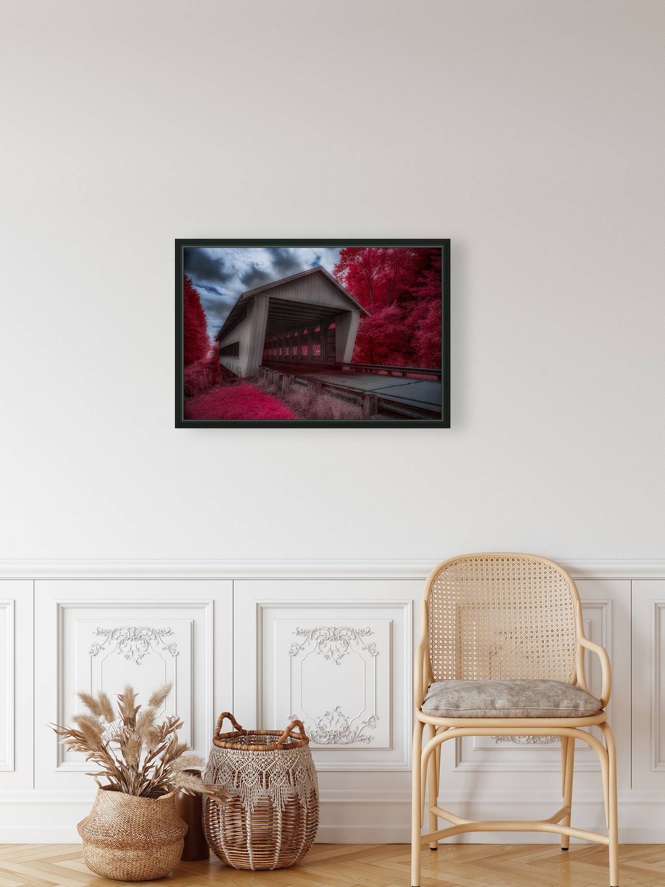 Reds and Shadows of an Ethereal Passage Reproduction