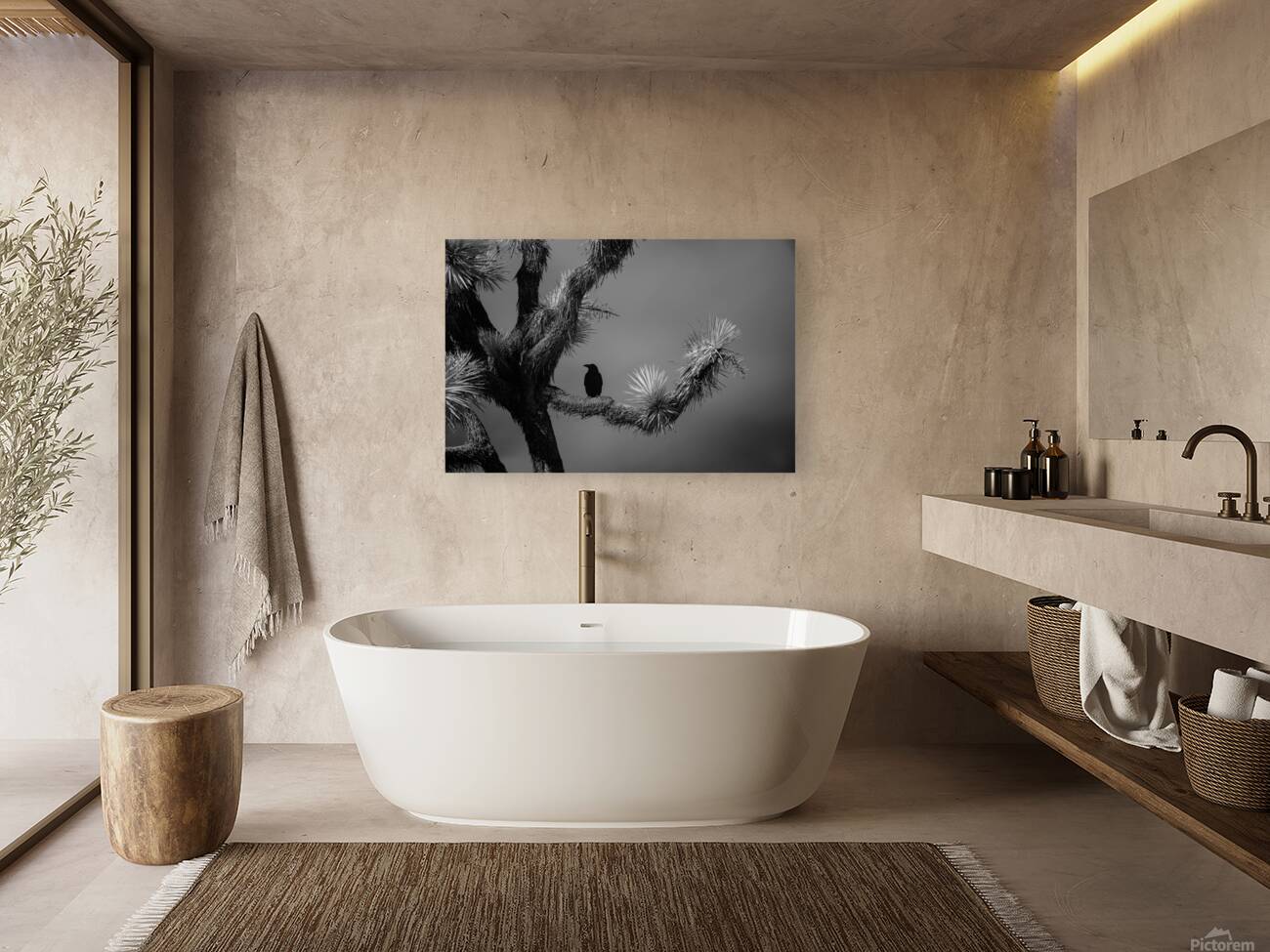 Perched in the Shadow of Spikes Reproduction