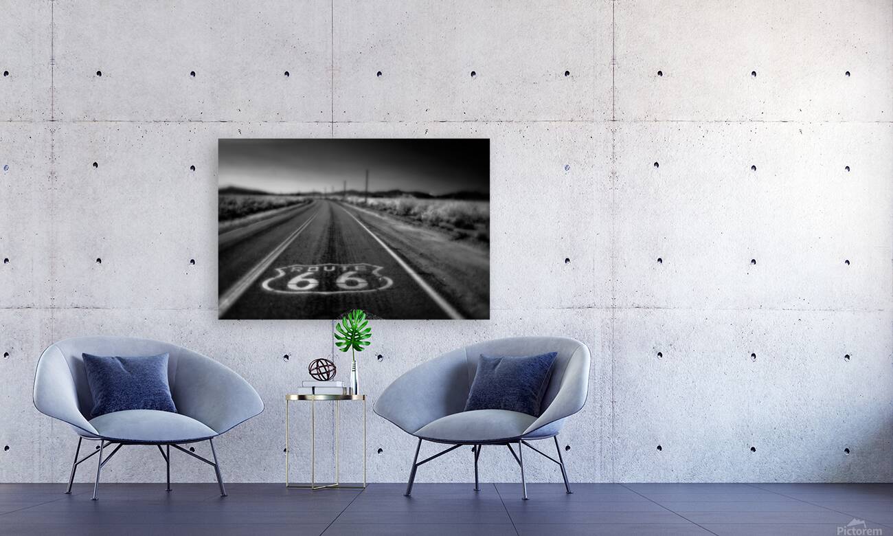 Endless Horizon on Route 66 Reproduction