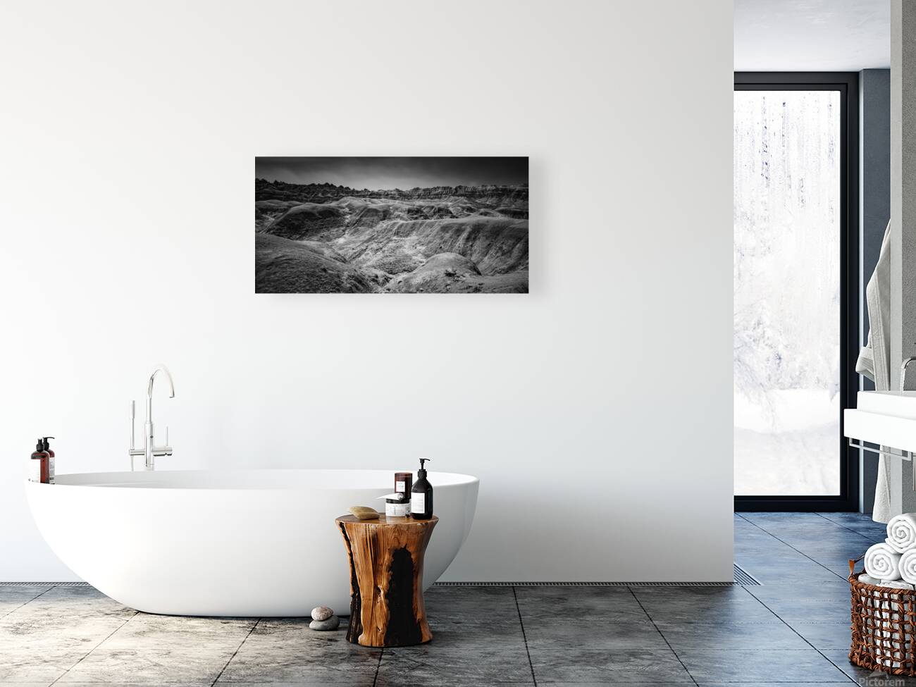 Shadows of the Earth: Sculpted Earth in the Badlands Reproduction