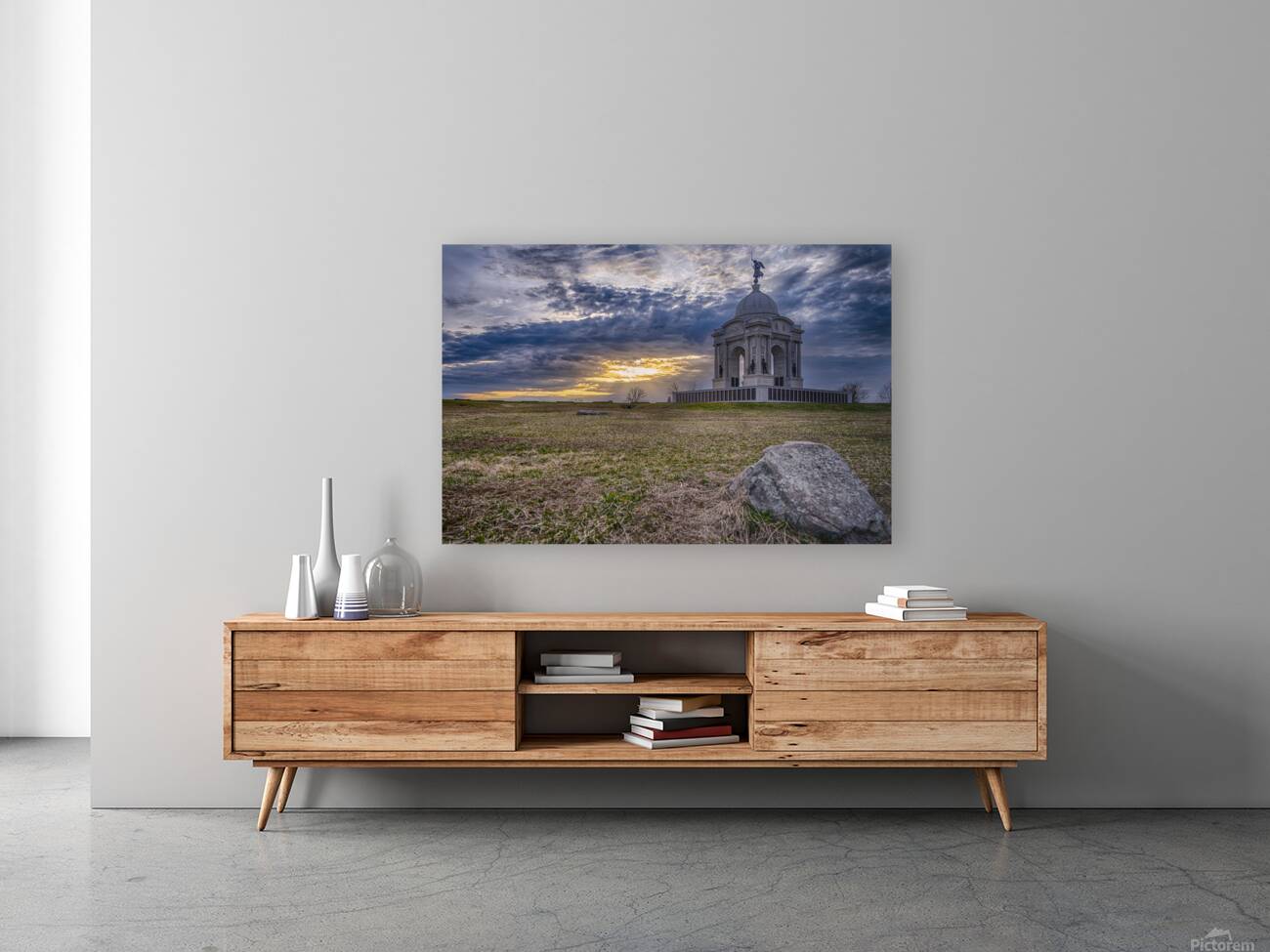 Guardian at Sunset Reproduction