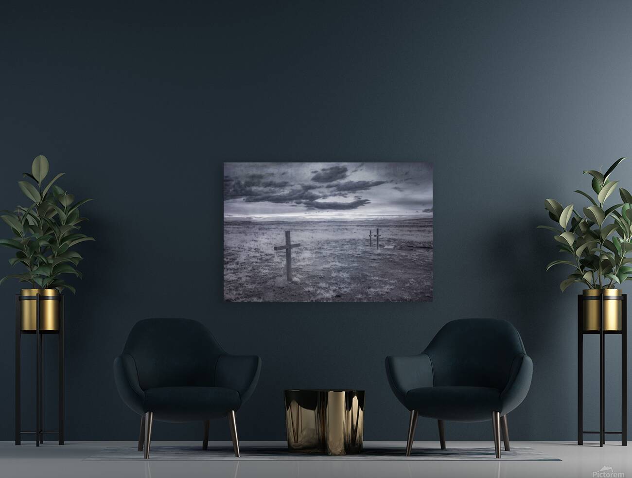 Silent Crosses: Fort Laramie Wyoming Reproduction