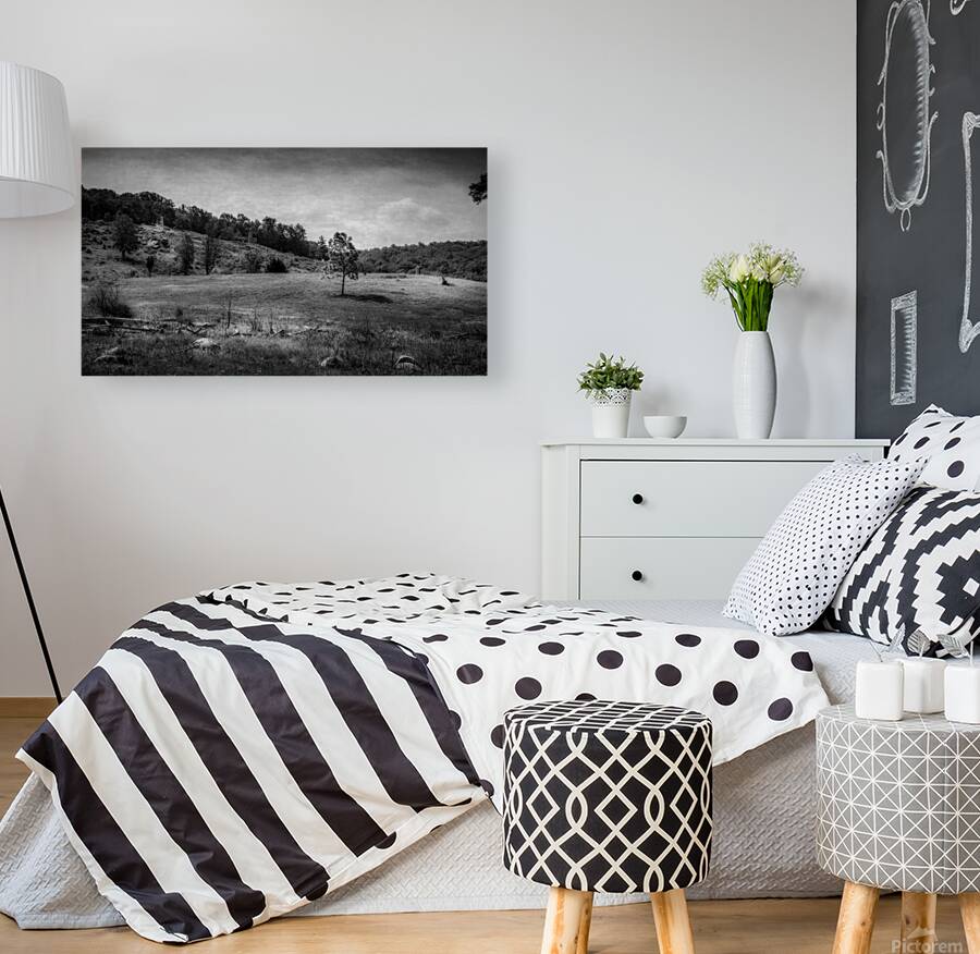 Echoes of Conflict: Little Round Tops Peaceful Remnants Reproduction