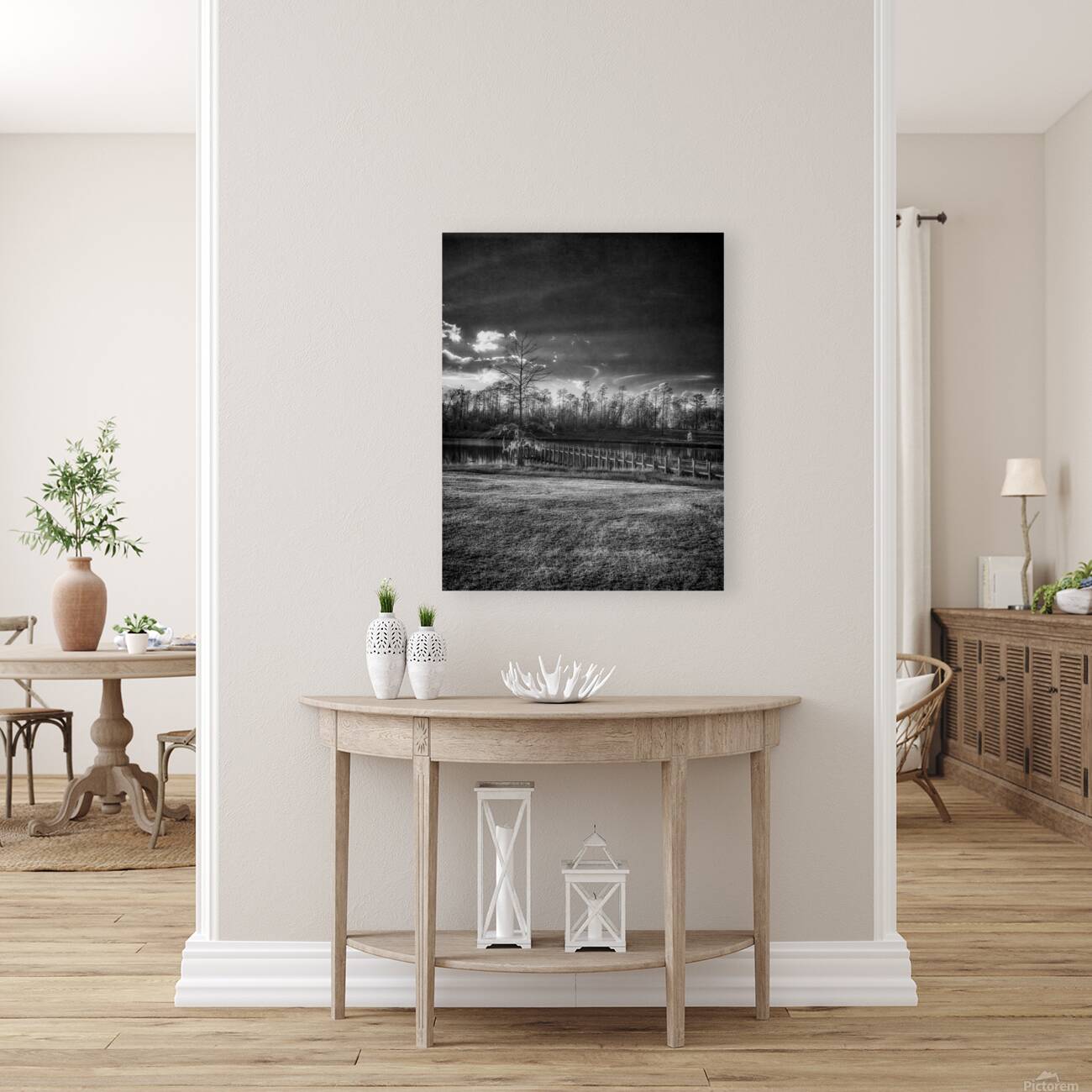 Gloomy Dock Reproduction