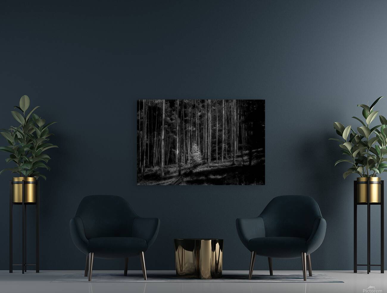 Infrared Luminescence on Artist Road Reproduction