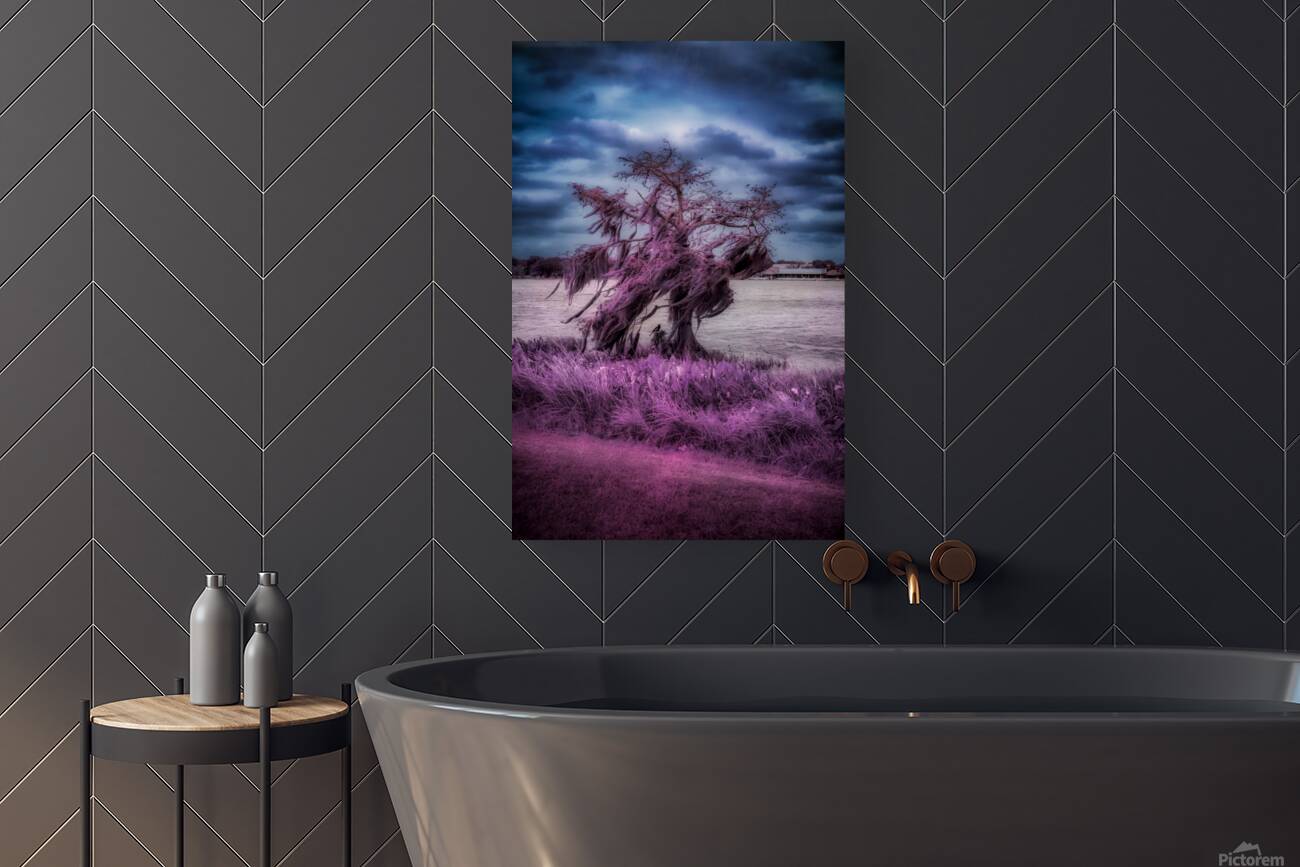 Purple Shelter: A Tranquil Stroll Through Venetian Gardens in Le Reproduction