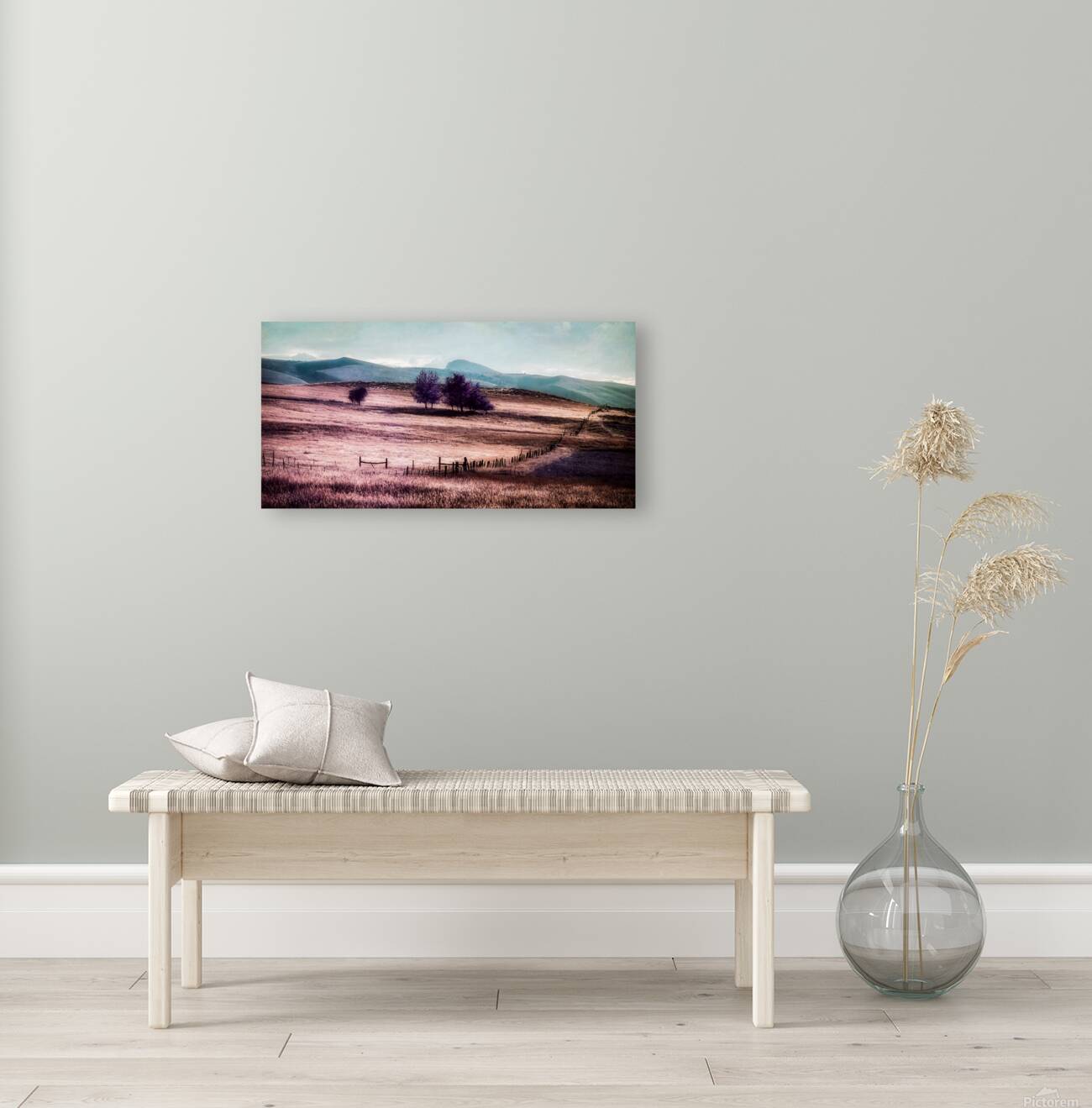 Lavender Dreams of the High Plains Reproduction