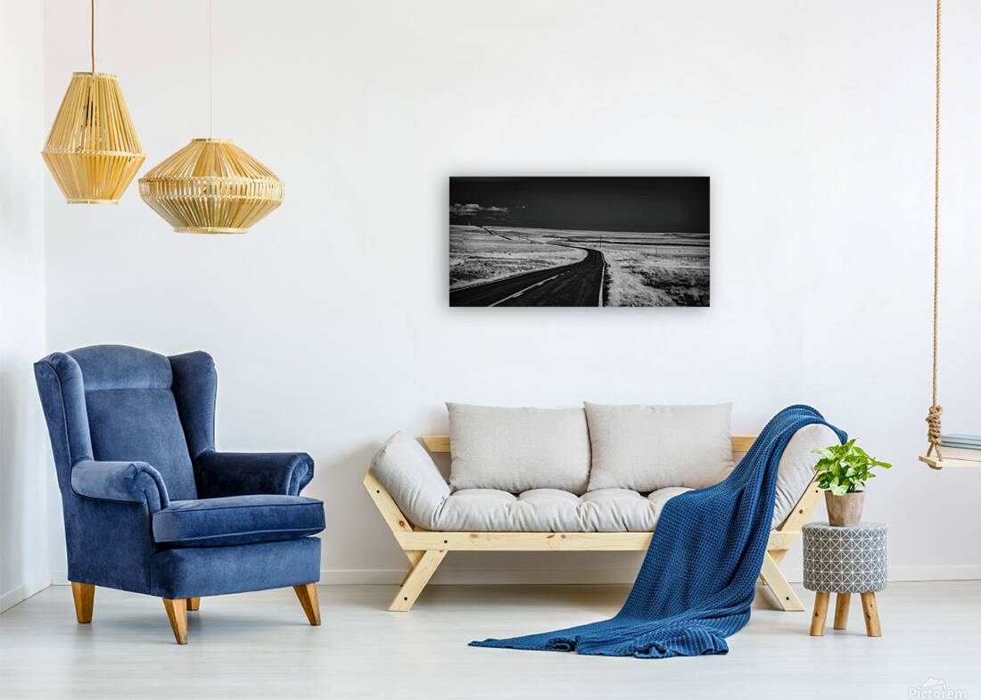 Long Black Road Reproduction