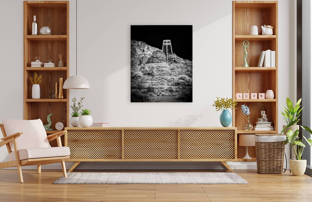 Surreal Stillness in Sacred Shadows Reproduction