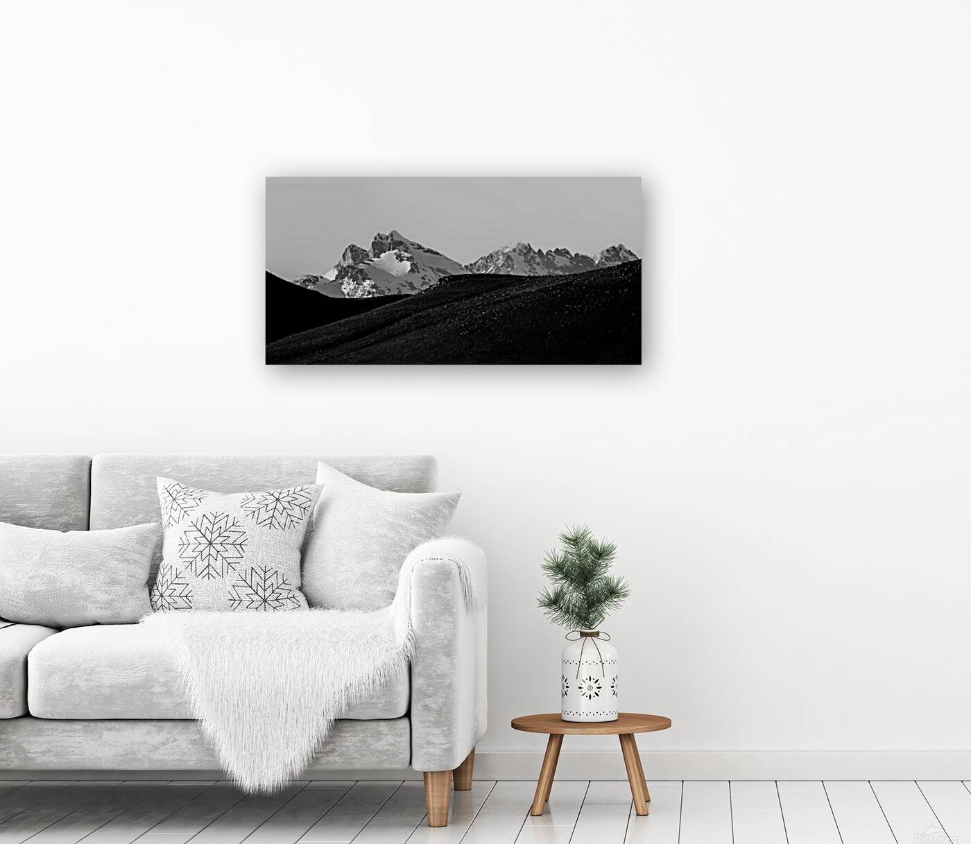 Tetons Dark Prelude Reproduction