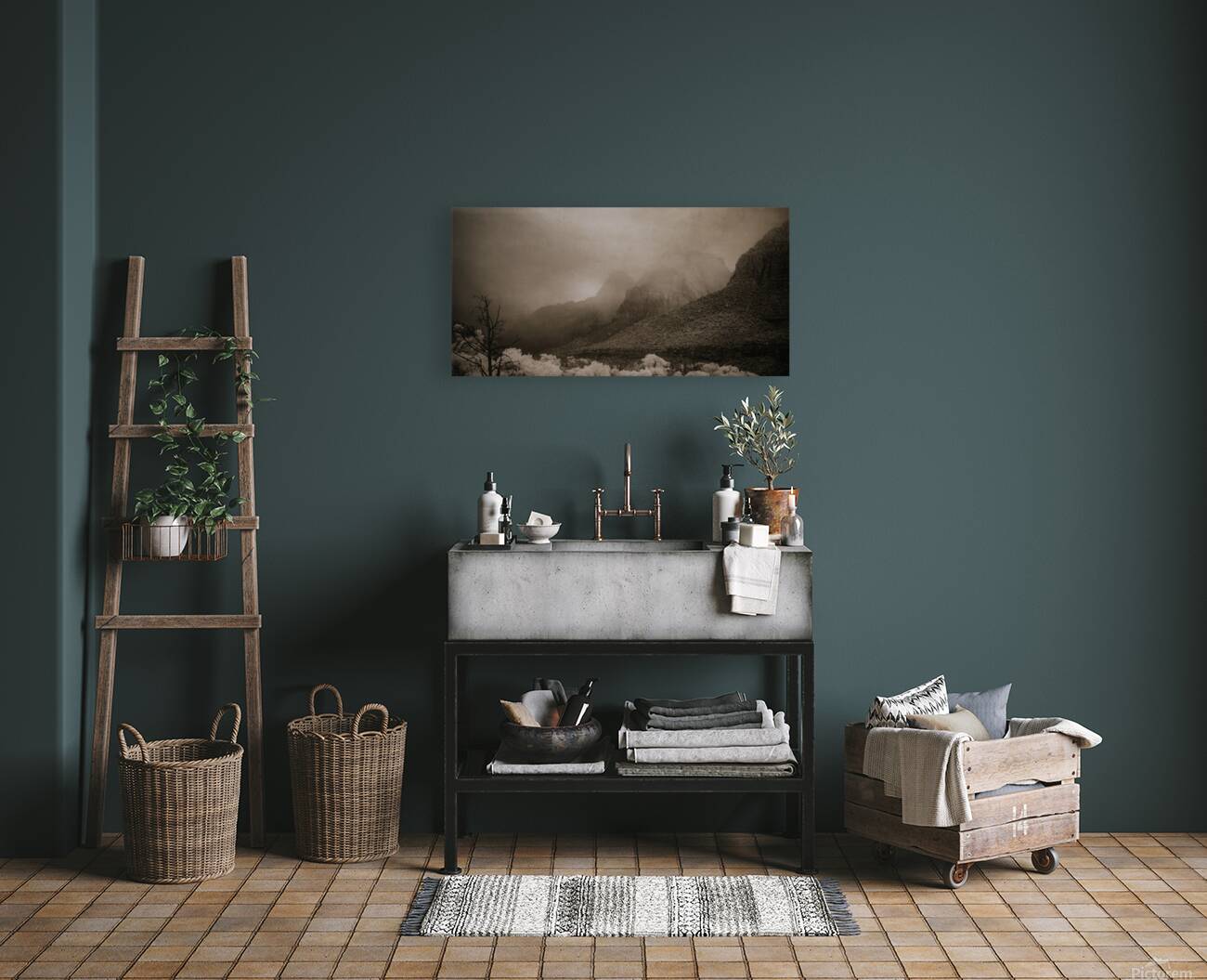 Mountain Light Symphony Reproduction