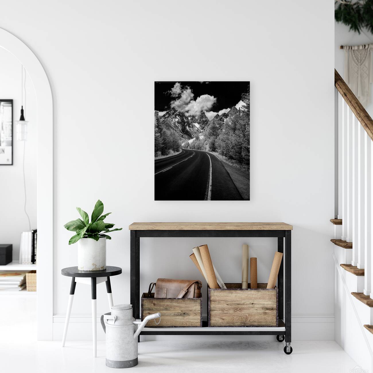 Mountain Highway   Journey Into Giants Reproduction