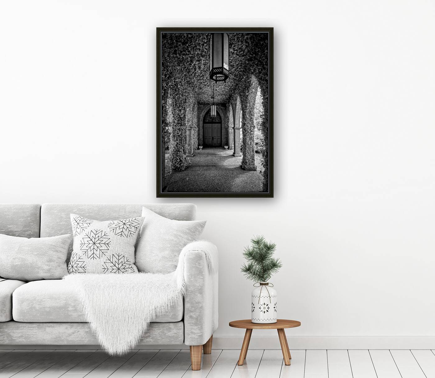 Spiritual Splendor:  A Tranquil Entrance in Alabama Reproduction