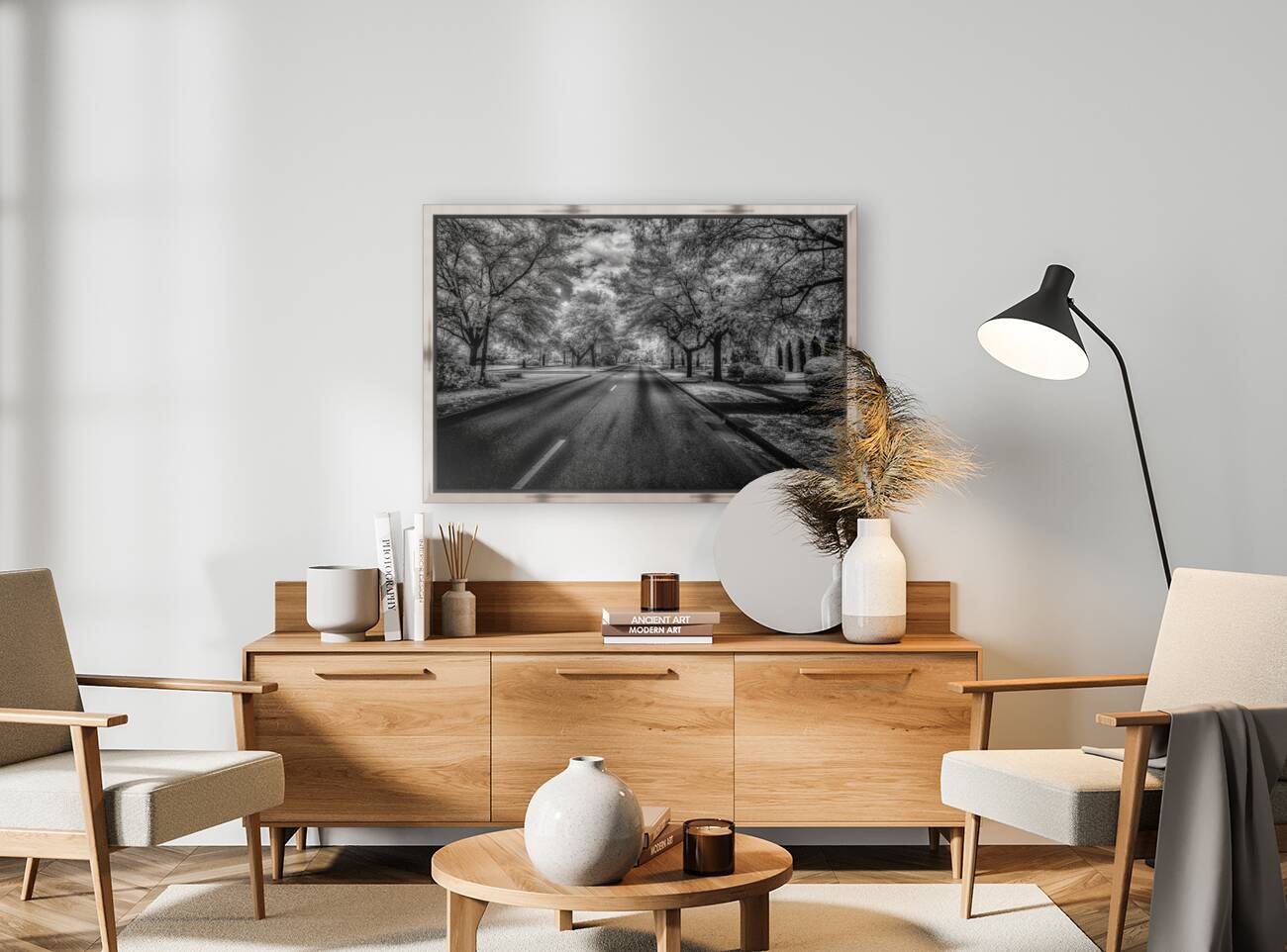 Eufaula Elegance: A Monochromatic Journey Through Time Reproduction