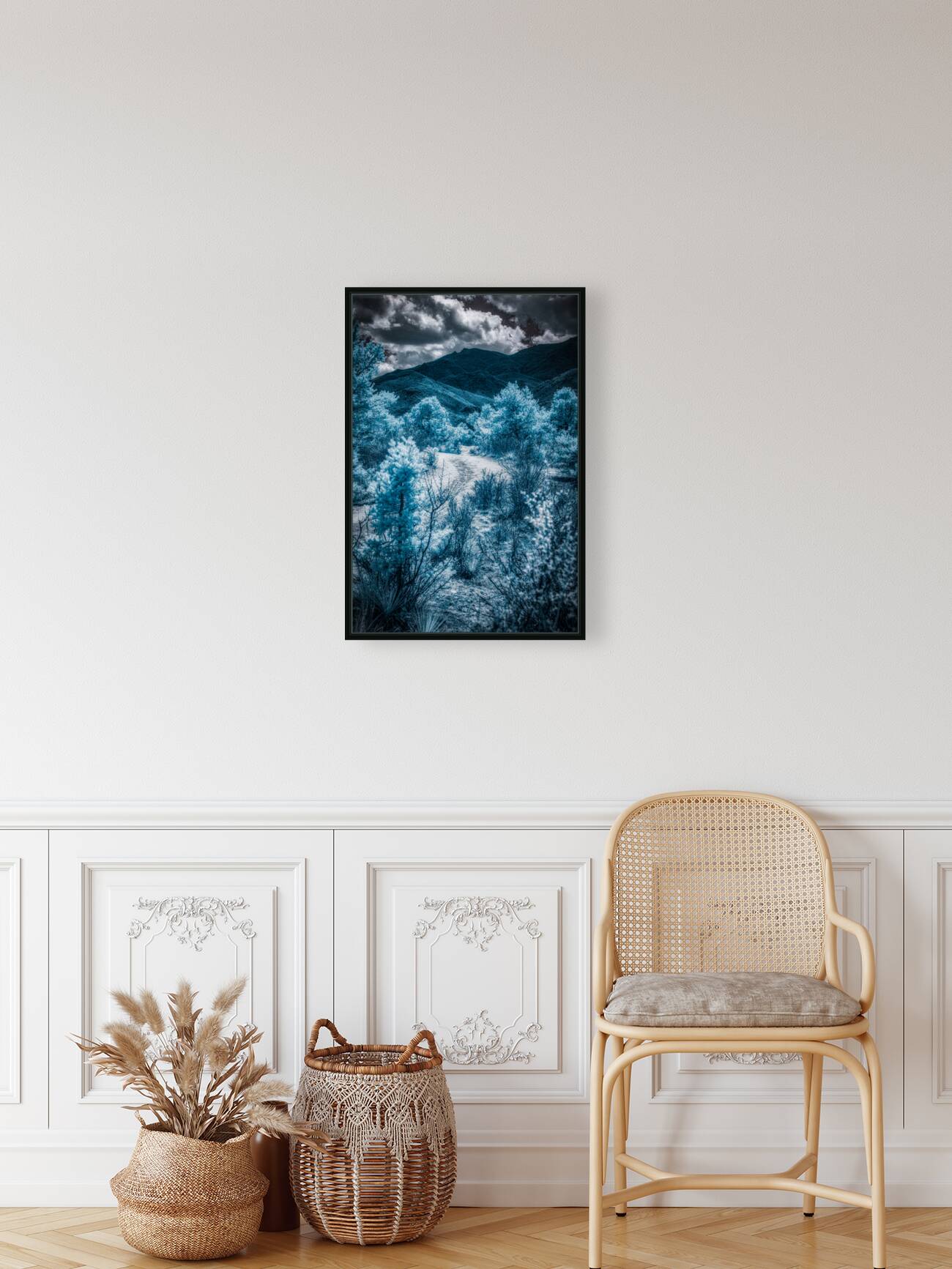 A Majestic Blue Mountain Journey in Colorado Springs Reproduction