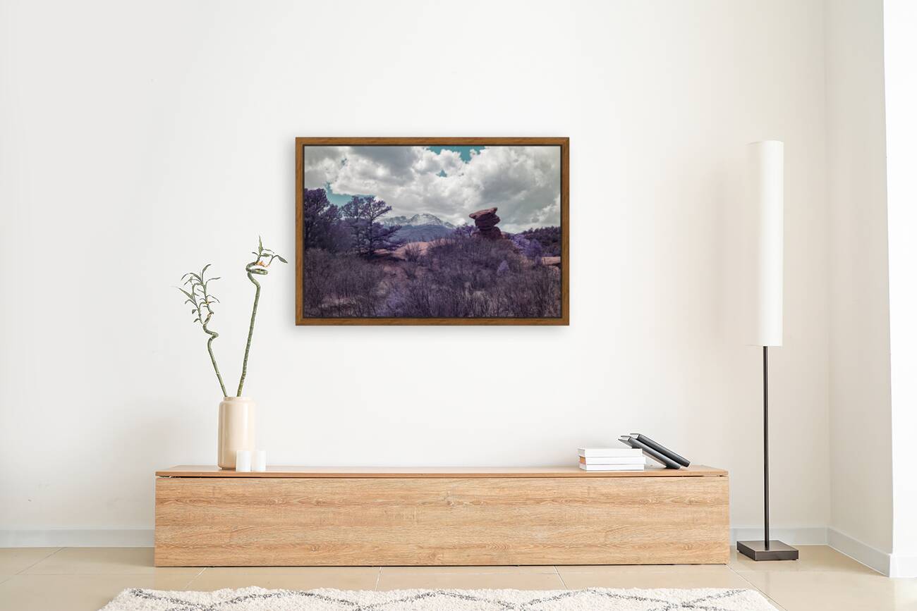 A Majestic Stroll: Capturing the Beauty of Pikes Peak Reproduction