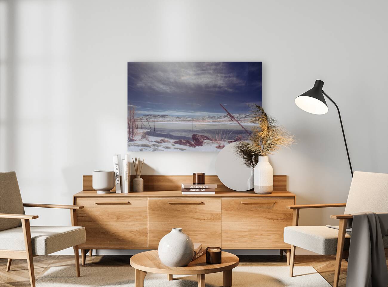 March Marvels: Exploring Denvers Standley Lakes Dreamy Infrared Vista Reproduction