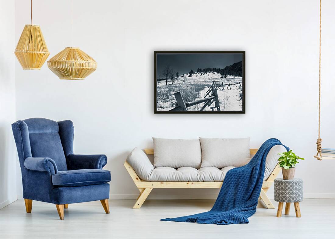 Chautauqua Chronicles: Fence in Winter Reproduction