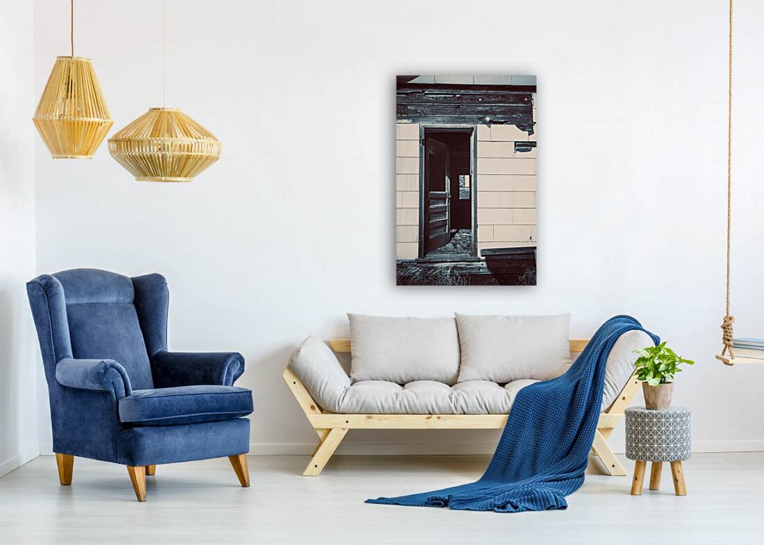 Nebraska Farm Door -2 Reproduction