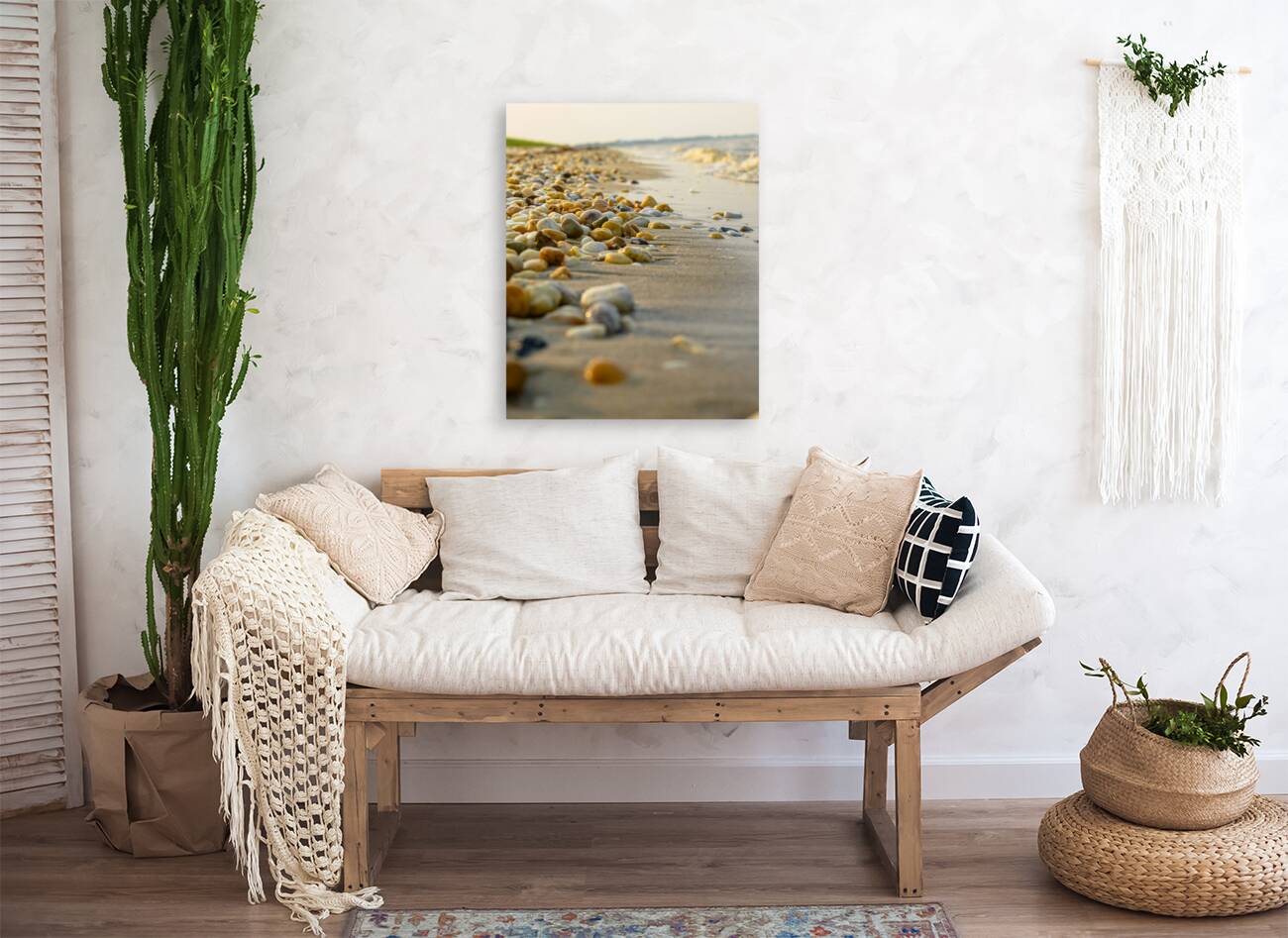 Peebles by the Shore: Slaughter Beach Delaware Reproduction