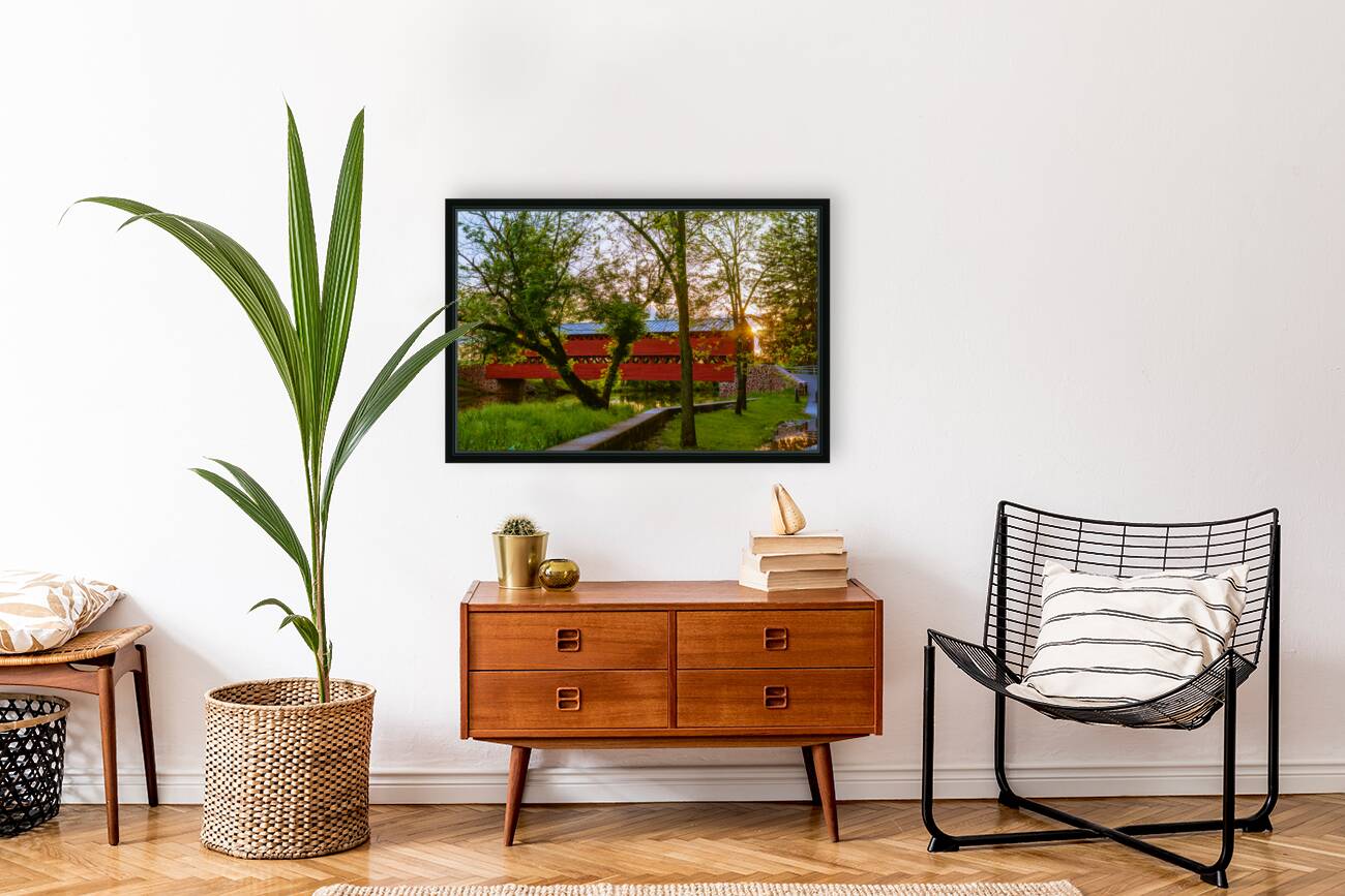 Sunset at Sachs Reproduction