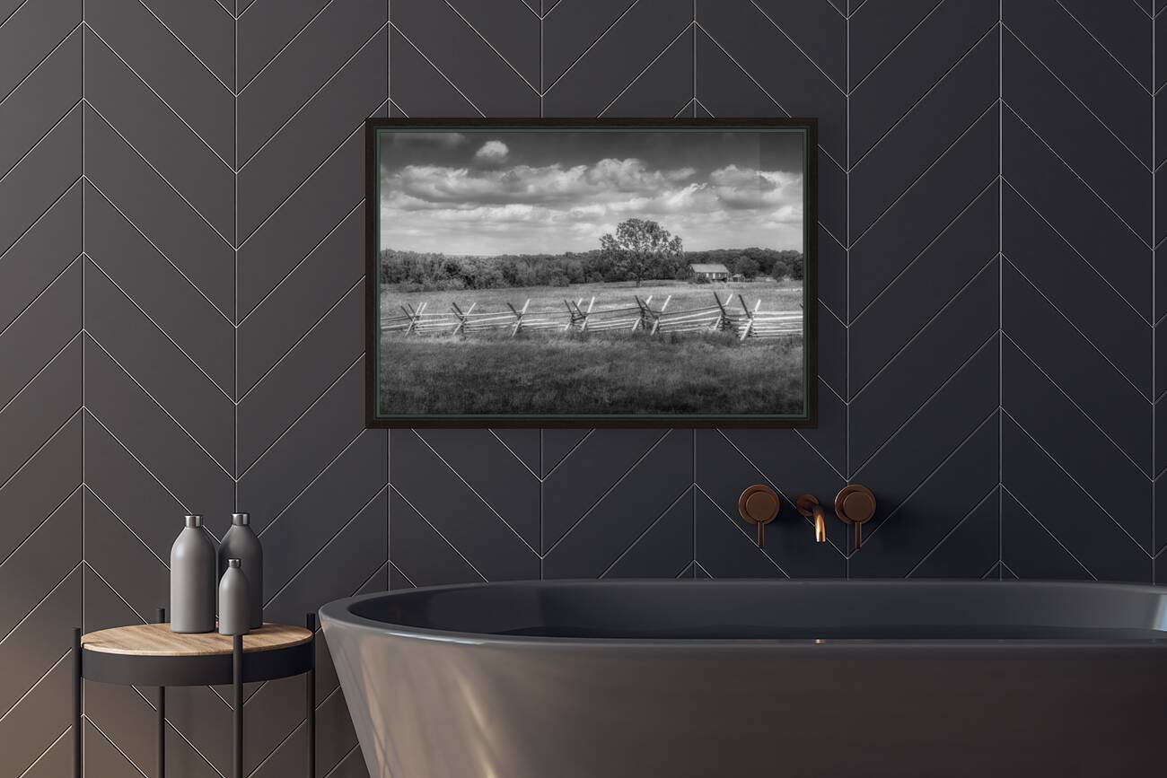 Solitude Unveiled: Whispers of the Countryside Reproduction