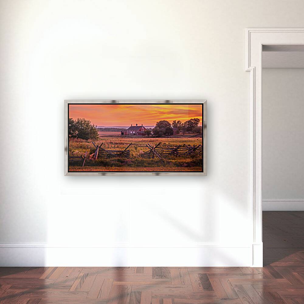 Codori Barn Sunset Reproduction