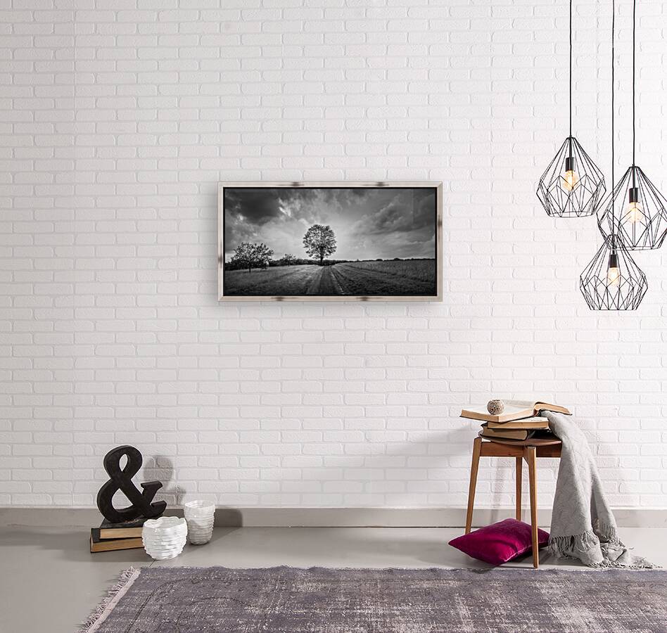 Majestic Solitude: An Evening Ride Through History Reproduction