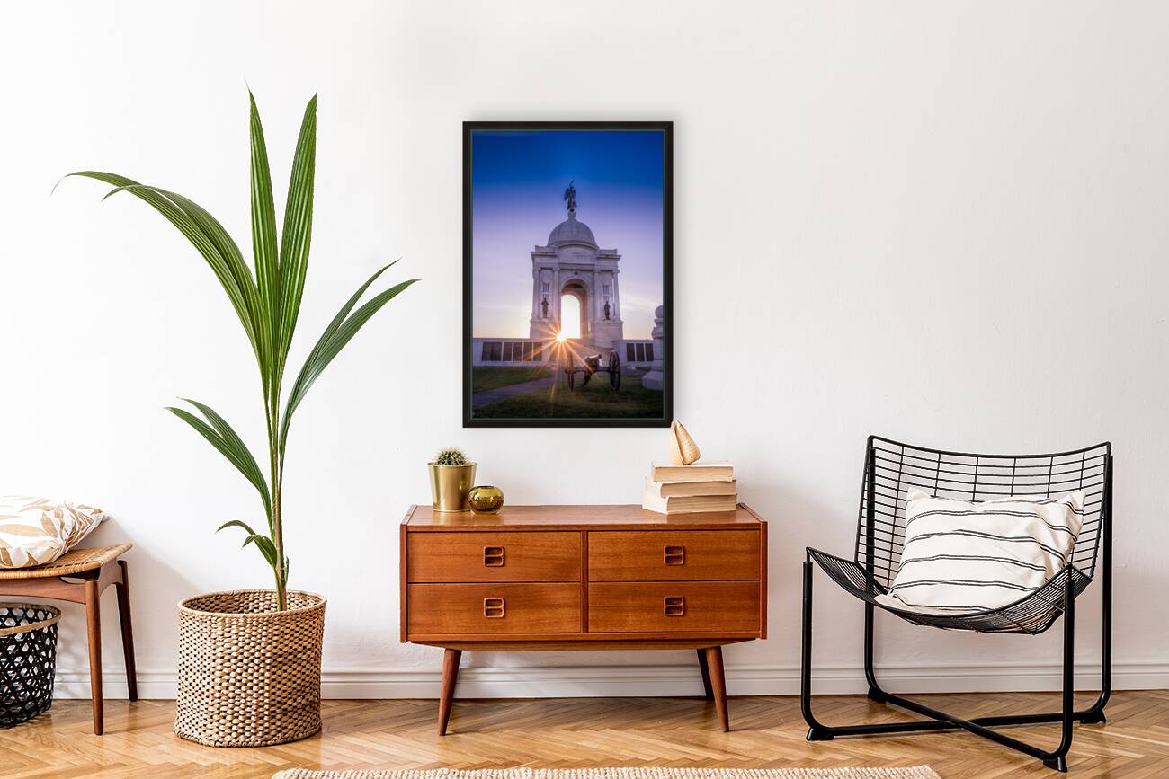 Morning Glory: The Pennsylvania Monument Reproduction