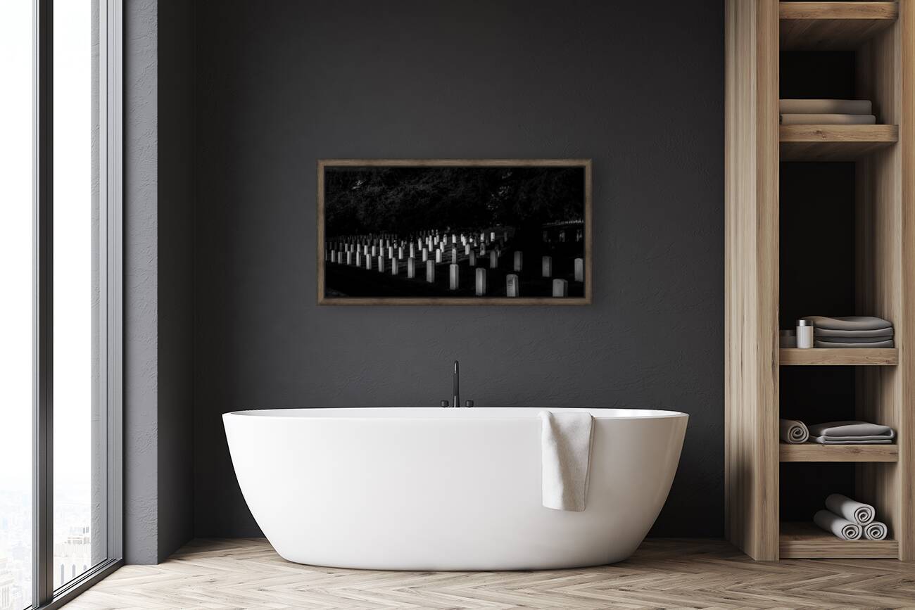 Silent Solace: Gettysburg National Cemetery Reproduction