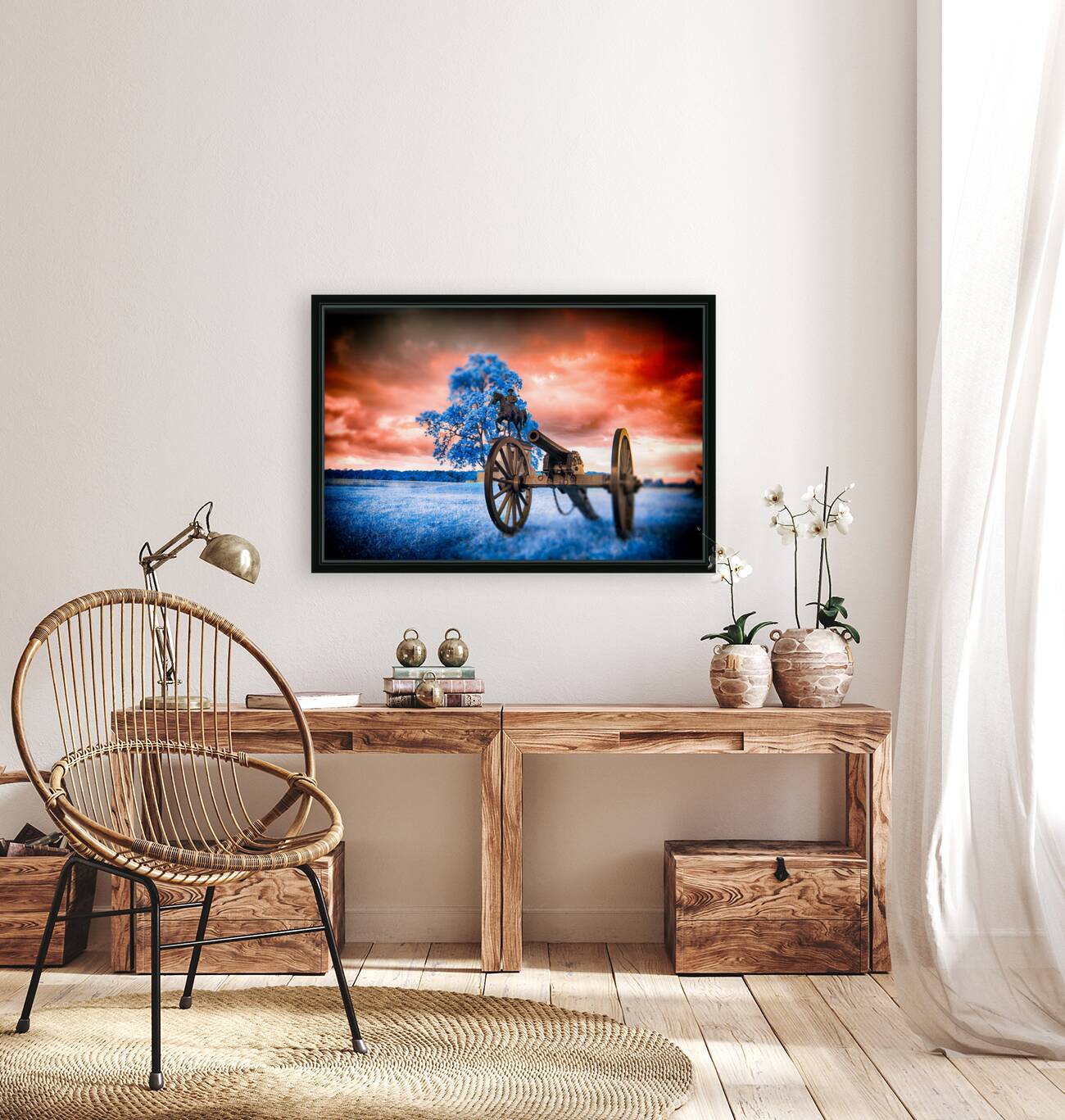 Unearthly Gettysburg: General Reynolds in Infrared Reproduction