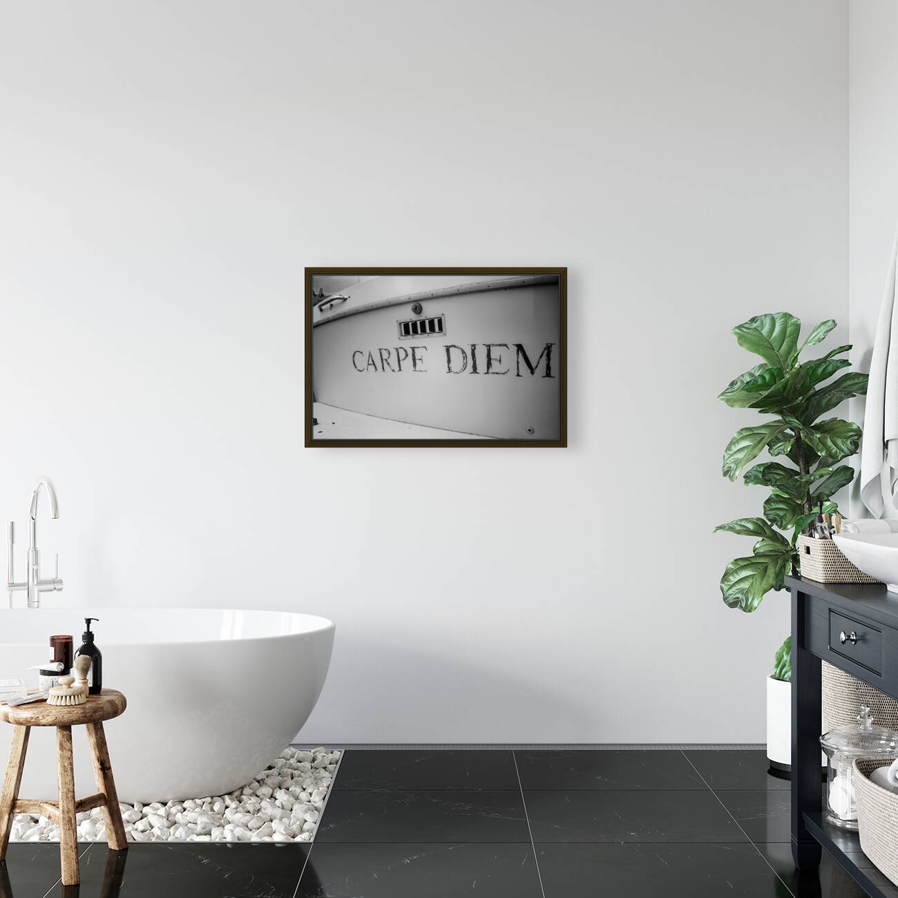 Nautical Noir: Carpe Diem Reproduction