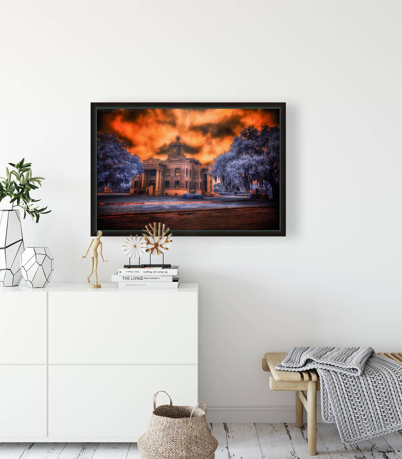 Citrus Countys Fiery Twilight Reproduction