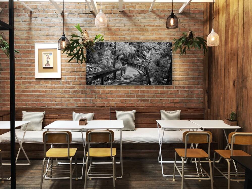 Infrared Boardwalk Bend Reproduction